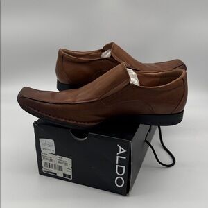 ALDO Rochin-U Men's Tan Slip-On Loafers US10